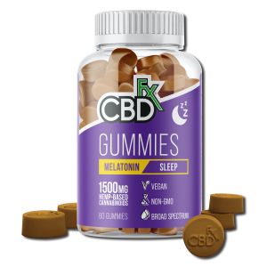 Cbdfx - Cbd PRODUCTS Melatonin Gummy 1500 mg 60 ct