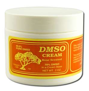 Dmso - 70% / 30% Rose Scented Cream 2 Oz