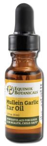 Equinox Botanicals Oils - Extracts & Oils Mullein Garlic Ear Oil .5 oz