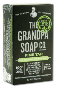 Grandpas SOAP - Pine Tar Bar SOAPs Pine Tar Bar SOAP 3.25 oz eaches
