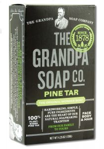 Grandpas SOAP - Pine Tar Bar SOAPs Pine Tar SOAP 4.25 oz