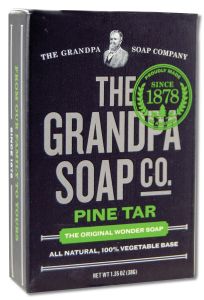 Grandpas SOAP - Pine Tar Bar SOAPs Pine Tar Travel and Trial 1.35 oz
