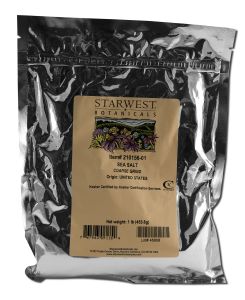 Starwest Botanicals - Sea Salt Natural Coarse 1 lb