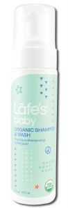 Lafes Natural Bodycare - Baby Organic SHAMPOO and Wash 8 oz