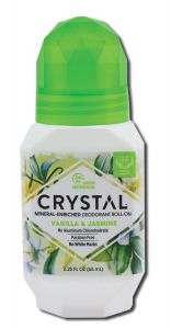 Crystal - Deodorant Roll On Vanilla Jasmine 2.5 oz