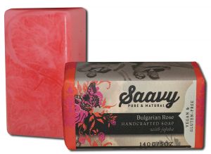 Saavy Naturals - Bar SOAP Bulgarian Rose 5 oz