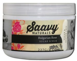 Saavy Naturals - Sugar And Salt SCRUBS Bulgarian Rose Sugar SCRUB 12 oz