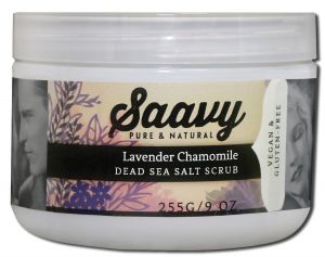 Saavy Naturals - Sugar And Salt SCRUBS Lavender Chamomile Salt SCRUB 10.5 oz