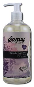 Saavy Naturals - Liquid Hand SOAP Lavender Chamomile 12 oz