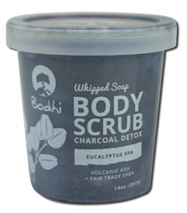 Bodhi Organics - Whipped Soap SCRUB Eucalyptus Spa 14 oz