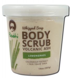 Bodhi Organics - Whipped Soap SCRUB Lemongrass 14 oz