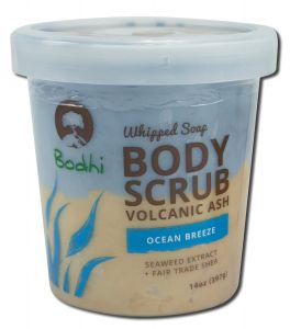 Bodhi Organics - Whipped Soap SCRUB Ocean Breeze 14 oz