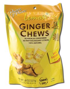 Prince Of PEACE - Special Formulas Ginger Chews Lemon 8 oz