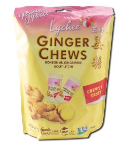 Prince Of PEACE - Special Formulas Ginger Chews Lychee 8 oz