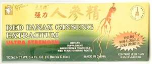 Prince Of PEACE - Chinese Ginseng Extracts And Blends Red Panax Ginseng 10x10cc