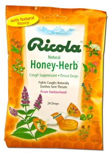 Prince Of PEACE - Ricola Cough & Throat Drops Honey Herb 24 ct