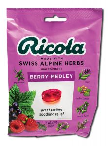 Prince Of PEACE - Ricola Cough & Throat Drops Berry Medley 19 ct