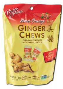 Prince Of PEACE - Special Formulas Ginger Chews Blood Orange 4 oz