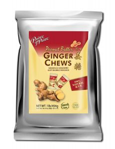 Prince Of Peace - Special Formulas Ginger Chews Peanut Butter 1 lb BAG