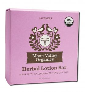 Moon Valley Organics - Herbal LOTION Bar Lavender 1.9 oz