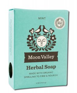 Moon Valley Organics - Herbal Soap Mint 4 oz