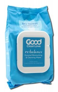 Good Clean Love - Personal Lubricants ReBalance Wipes 30 count