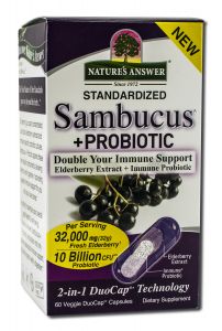 Natures Answer - Sambucus Sambucus + ProBiotic Duo CAP 60 CAP