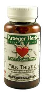 Kroeger Herb - Complete Concentrates Milk Thistle 90 CAP