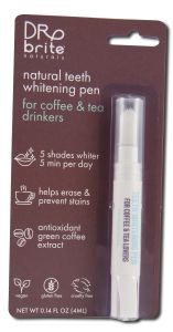 Dr. Brite - Teeth Whitening Pen COFFEE and Tea Drinkers Mint .14 oz