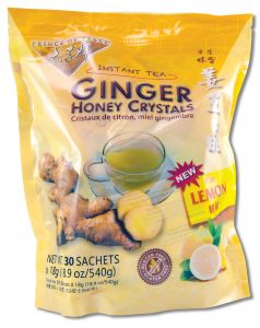 Prince Of PEACE - Teas Ginger Honey Crystals with Lemon Instant 30 ct