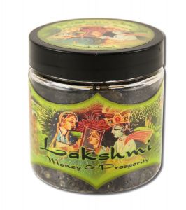 Prabhujis Gifts - Resin Incense Jars Lakshmi - Money and Prosperity 2.4 oz