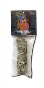 ''Prabhujis GIFTS - Sage And Smudging Herbs White Sage Smudge - Small Stick (4-5'''')''''''