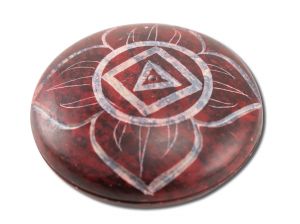 ''Prabhujis Gifts - INCENSE Burners Soapstone Pebble Root Chakra Muladhara 2.5''''