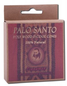 Prabhujis Gifts - Palo Santo INCENSE Cones Cinnamon 6 pc