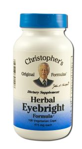 Dr. Christophers Original Formulas - Family Formulations Herbal Eyebright 100 CAPS