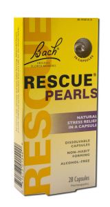 Bach FLOWER Remedies - Rescue Remedy Rescue Pearls 28 cap