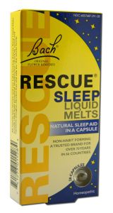 Bach FLOWER Remedies - Rescue Remedy Sleep Liquid Melts 28 cap