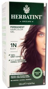Herbavita - Herbatint Permanent HAIR Color Black (1N)