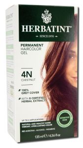 Herbavita - Herbatint Permanent HAIR Color Chestnut (4N)