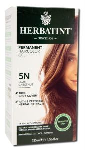 Herbavita - Herbatint Permanent HAIR Color Light Chestnut (5N)