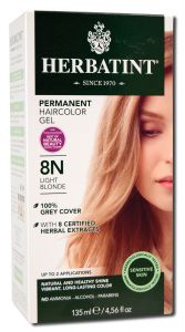 Herbavita - Herbatint Permanent HAIR Color Light Blonde (8N)