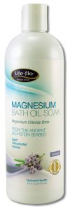 Life-flo - BODY Care Magnesium Bath OIL Soak Lavender 16 oz