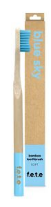 F.e.t.e. 3pl - ADULT Bamboo Toothbrush Blue Sky Soft