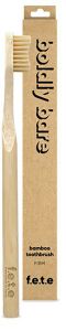 F.e.t.e. 3pl - ADULT Bamboo Toothbrush Boldly Bare Firm