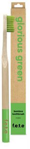 F.e.t.e. 3pl - ADULT Bamboo Toothbrush Glorious Green Firm