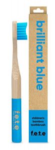 F.e.t.e. 3pl - Children BAMBOO Toothbrush Brillant Blue Soft