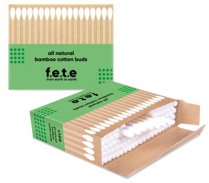 F.e.t.e. 3pl - BAMBOO Accessories Cotton Buds 100 pk