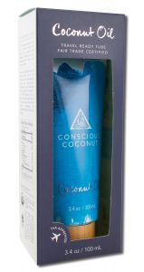 Conscious Coconut - Organic Coconut OIL Coconut OIL Tube 3.4 oz