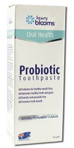 Henry Blooms - Oral Care Probiotic TOOTHPASTE 4.44 oz