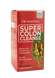 Health Plus - Natural Dietary Supplements Super Colon Cleanse 60 CAPS
